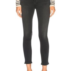 Citizens of Humanity Rocket High Rise Crop Skinny Jeans Size 27 in Washed Black